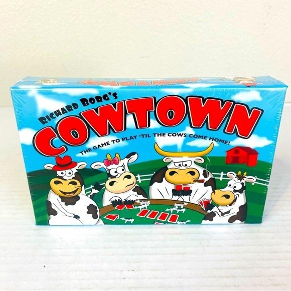 NIB Richard Borg’s Cowtown The Game To Play Til The Cows Come Home Ages 7+ - Picture 1 of 5